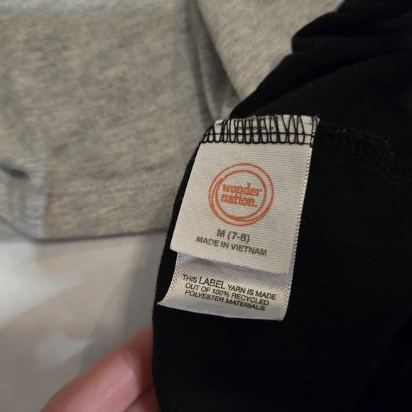 Wonder Nation Girls' Play Shorts Size 7/8 Decortive Elastic Waist Band Set Of 3 - Picture 5 of 11